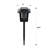 Solar-Powered Light and Insect Zapper - Dual LED/UV Outdoor Light Fixture with Stake for Gardens, Pathways, Patios, and Ponds by Pure Garden