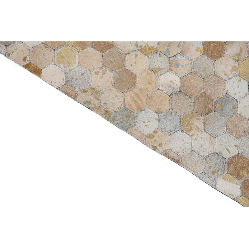 Tapis brun clair Juliana