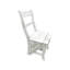  Chaise d'appoint en bois massif blanc antique-2127253556
