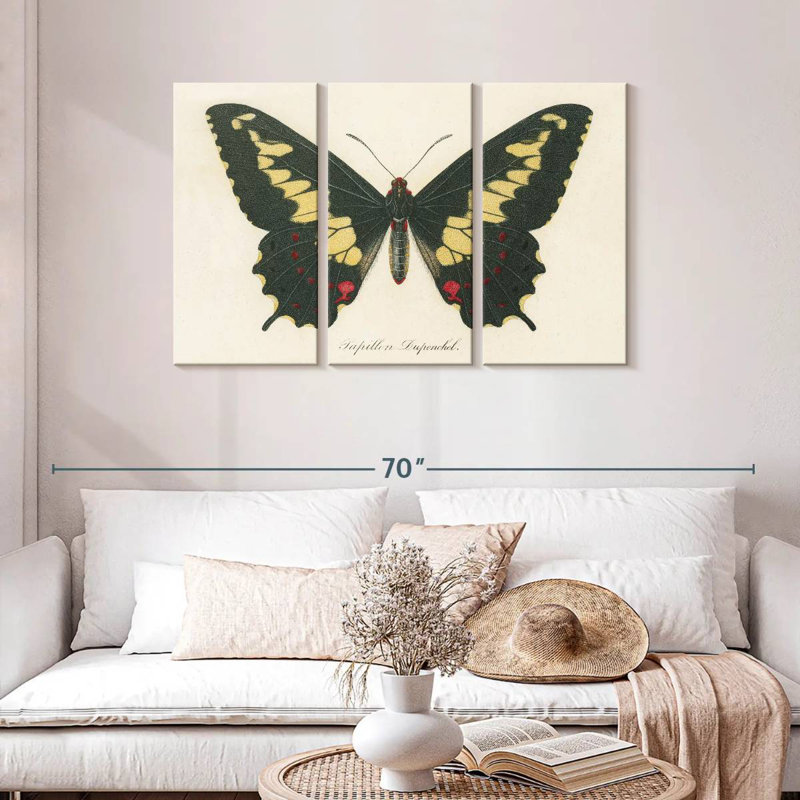 Brampt Natures Butterfly VI, 28" H x 45" W