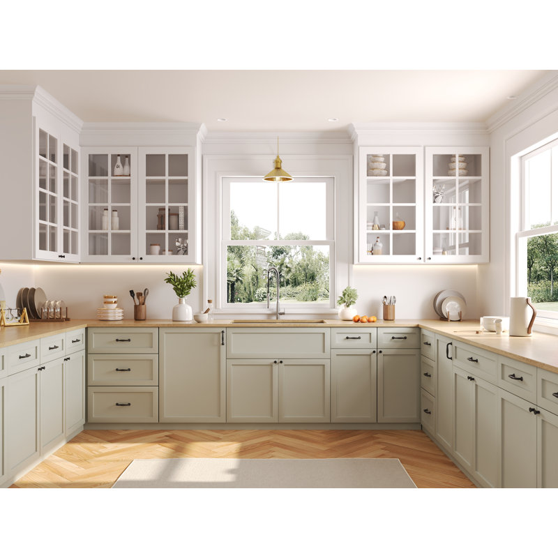DeerValley 33'' Stainless Steel Double Bowl Undermount Kitchen Sink