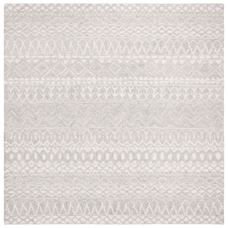 Heritage Hand Tufted Wool And Cotton With Latex Striped Rug