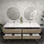 Ensemble de meuble-lavabo mural 84 po-70056045
