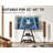Carshalt Design Mobile Floor TV Stand For 32 43 50 55 65 Inch TV-15738063