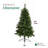 The Holiday Aisle® Rotating Tree Stand Base with Cascade Quick Set 5-Ft Pre-Lit Tree