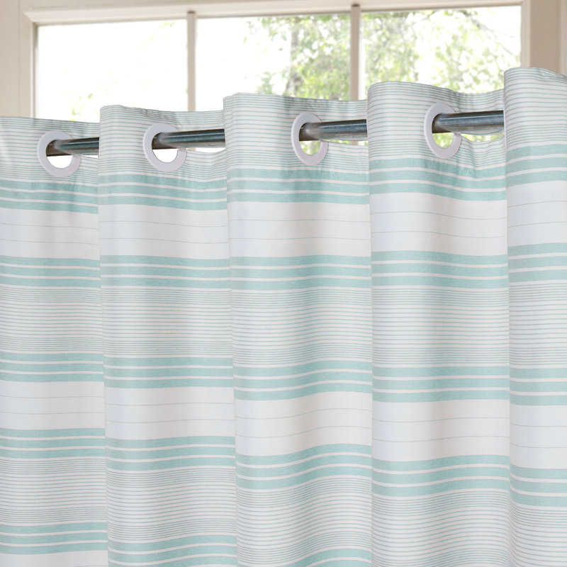 Rideau de douche Adamsun, Bleu-vert de Robin