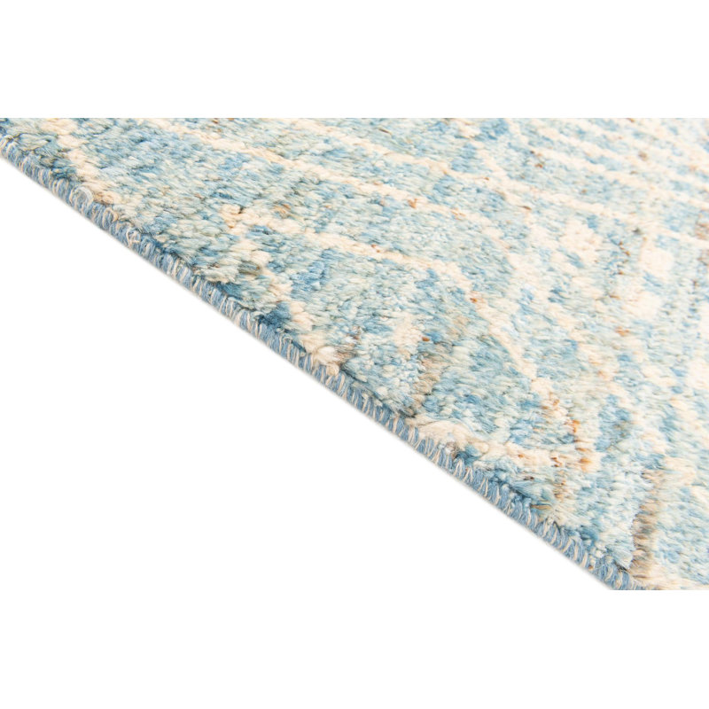 Aabha Runner Light Blue Rug