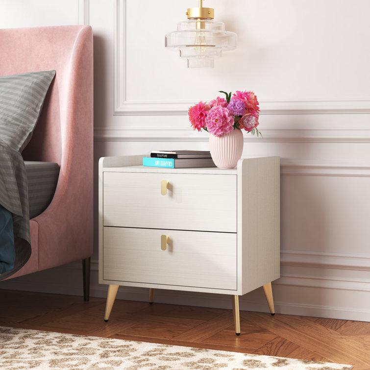 Uttoxeter 2 - Drawer Nightstand in White