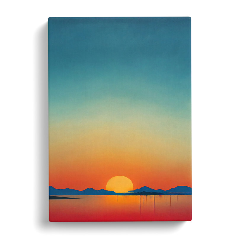 Bewitching Sunset - Wrapped Canvas, 50cm H x 35cm W x 3cm D