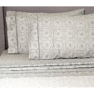 Hulbert 100% Cotton Geometric Sheet Set