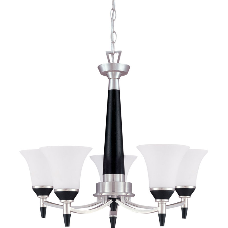 Lustre classique/traditionnel ombré 5 lumières Helle