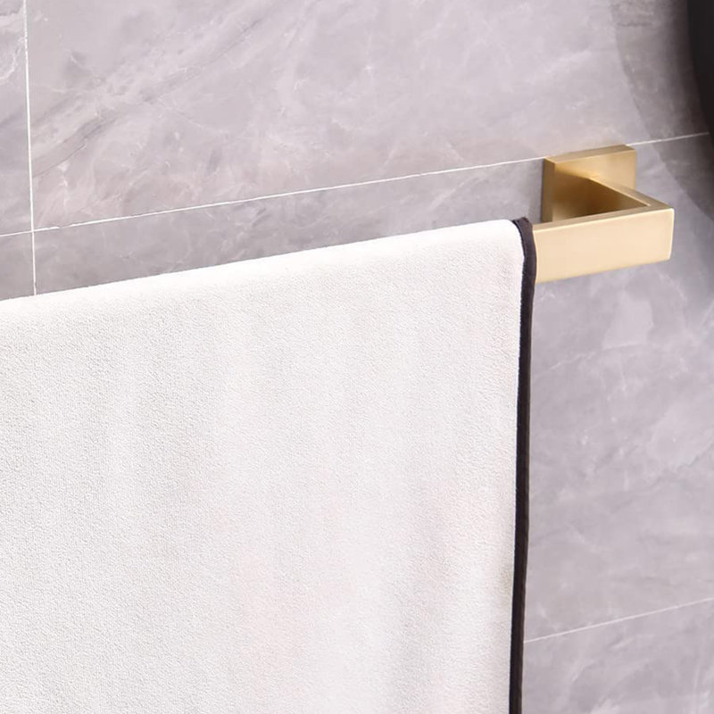 5 - Piece Bathroom Hardware Set, Brushed Gold