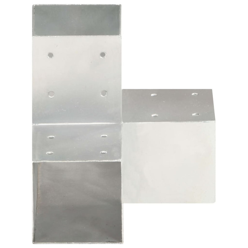 Melanarka Dakota Fields Metal Panel Connector for Posts, 7.68cm H x 7.56cm W x 7.56cm D