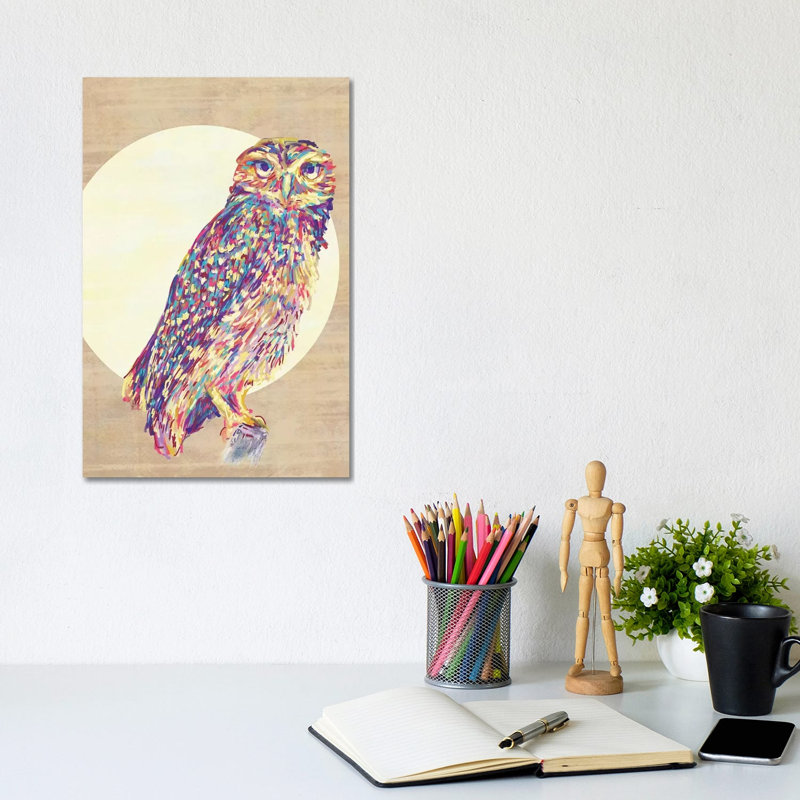 Owls 1 Piece Wrapped Canvas Wall Art, 30.48cm H x 20.32cm W x 1.905cm D