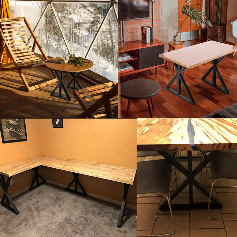 Starine Table Leg, 28" H x 24" W x 3.15" D
