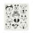 Set Of 2 Simple Dog Faces Dishcloth