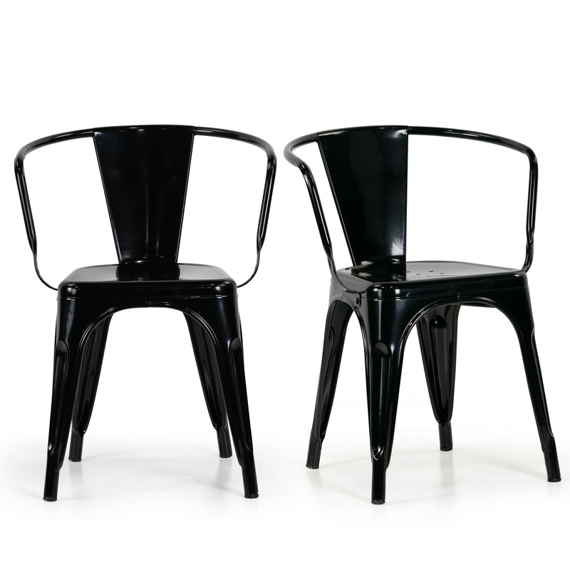 Oshiro 18'' H Metal Armchair
