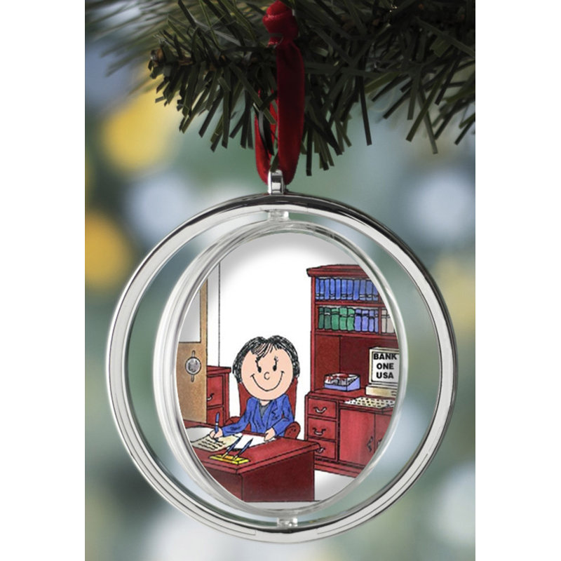 Décoration de Noël personnalisable Executive, Oui