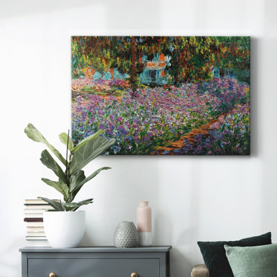 Irises in Monet's Garden, 1900 03-Gallery Wrapped Canvas