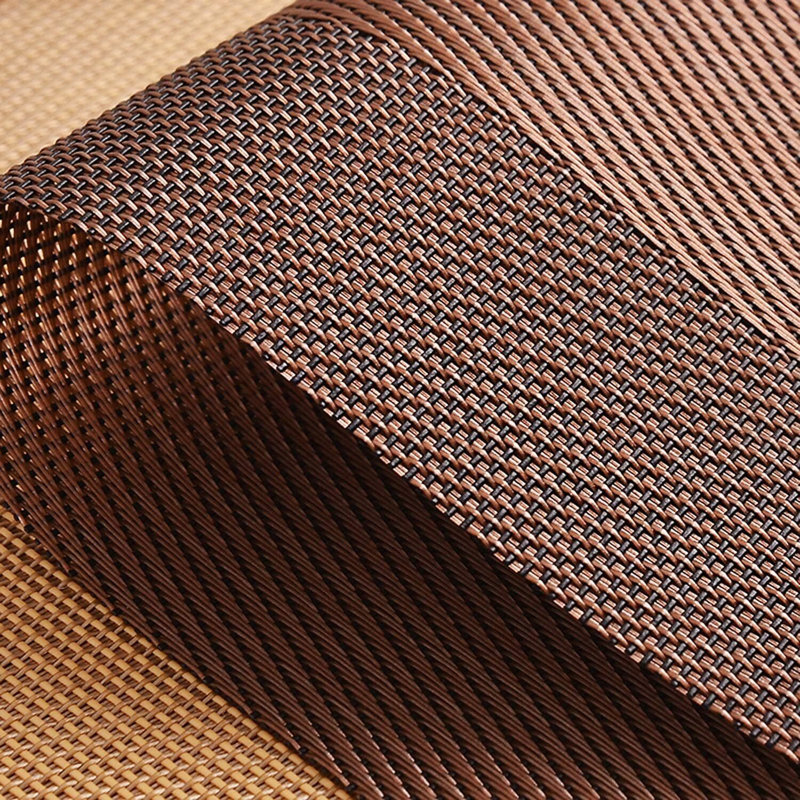 Ensemble de 4 napperons en PVC pour la protection de la table de salle à manger, Café