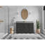 Meuble-lavabo simple avec plateau Charlotte 60