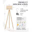 Lampe trépied Nordic Wood-1590473745
