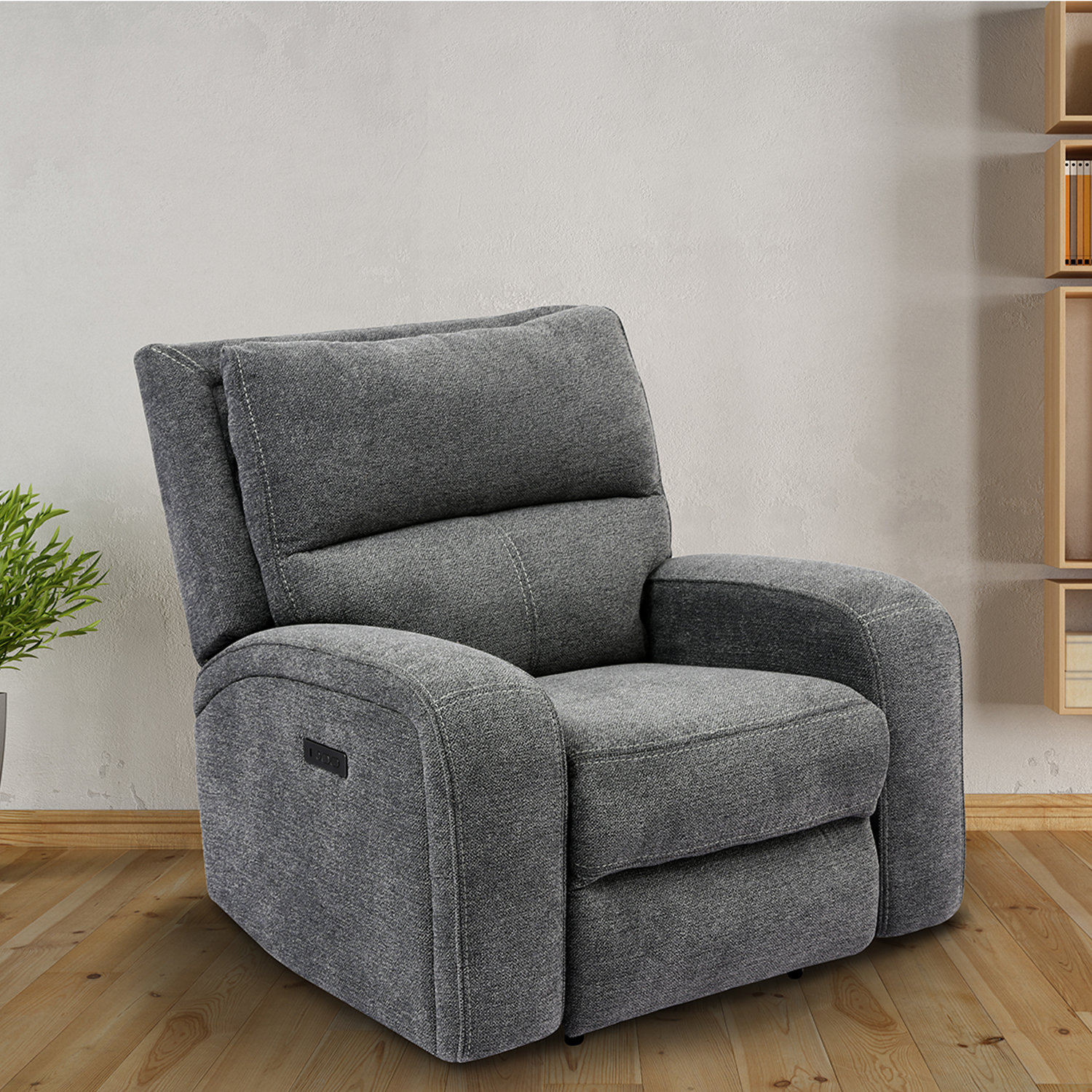 Aviezri 39" Wide Power Zero Clearance Standard Recliner