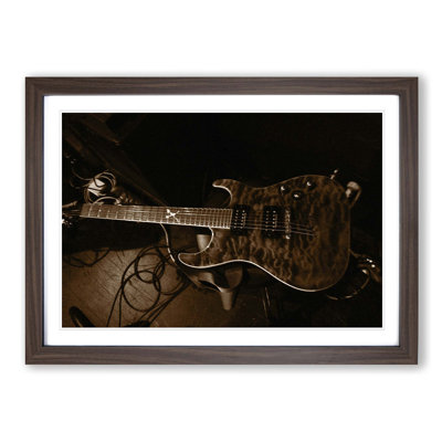 Electric Guitar (2) Framed Photographic - Framed Print