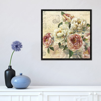 Scented Letter I by Carol Robinson - Print on Canvas
