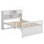Base de lit plateforme capitaine avec bibliothèques de rangement et tablettes, quatre tiroirs-192289578