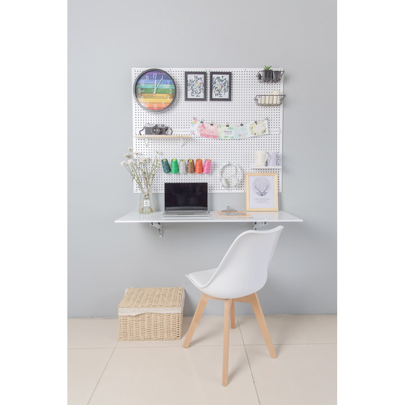 Marchelle Working Station Pet Board Kit with Wall Mounted Foldable Work Bench Table