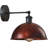 Dome Metal Wall Sconce, 180° Adjustable Industrial Wall Lamp for Bedside, Study, Kitchen, and Living Room Décor.-1492881552