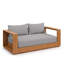 Causeuse d'extérieur en bois d'acacia Tahoe