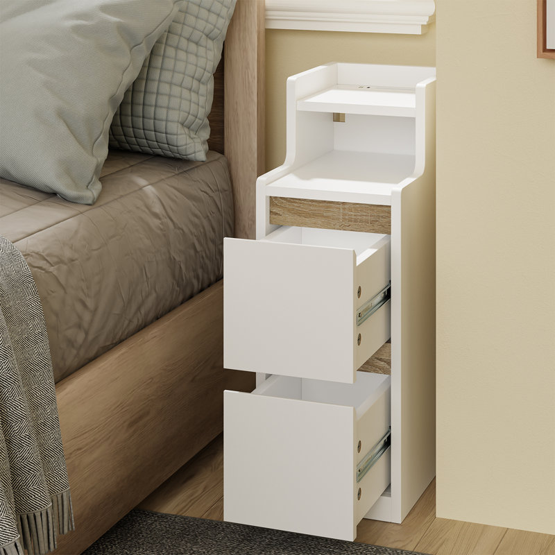 22cm W Bedside Table