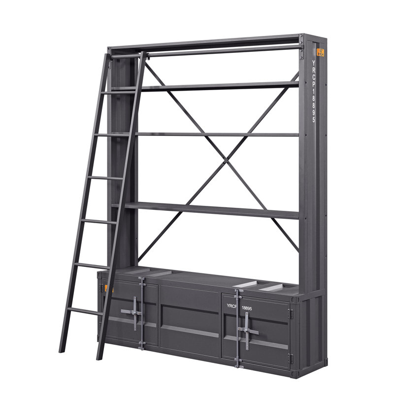 Medau Storage Bookcase, Gray