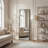14 x 47 Over The Door - Full Length Hanging Mirror, Aluminum Alloy Framed Wall-mounted Full Length Mirror-1599501401