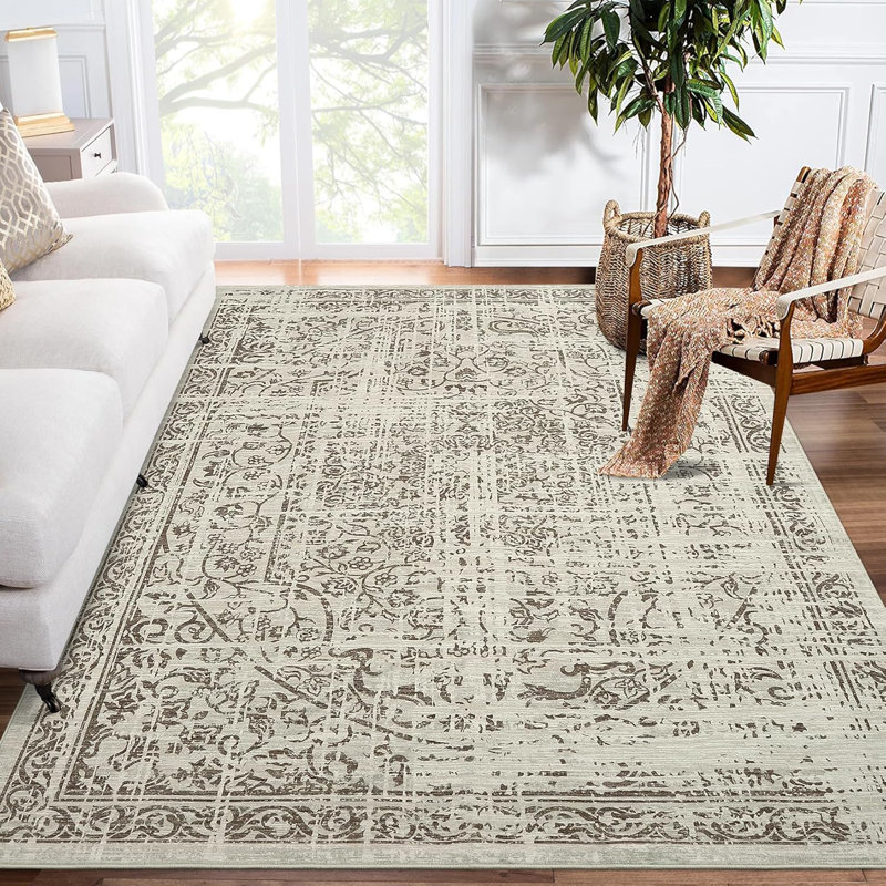 Hallway Runner Rug 2x6 - Black Kitchen Rugs Non Slip Washable Soft Touch Carpet Runner Rug Stylish Rug Runner Home Kitchen