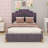 Issah Upholstered Platform Bed-425889526-425889527