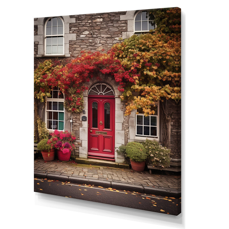 «Ireland Irish Charm», reproduction sur toile, H 32 po x l 16 po x P 1 po, Toile tendue