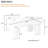 2 Coffee Table Nesting , Cream Cloud-style With Side Table, White, Stable & Practical, Easy Assembly Process Cloud Round Build, Simple Setup For Home