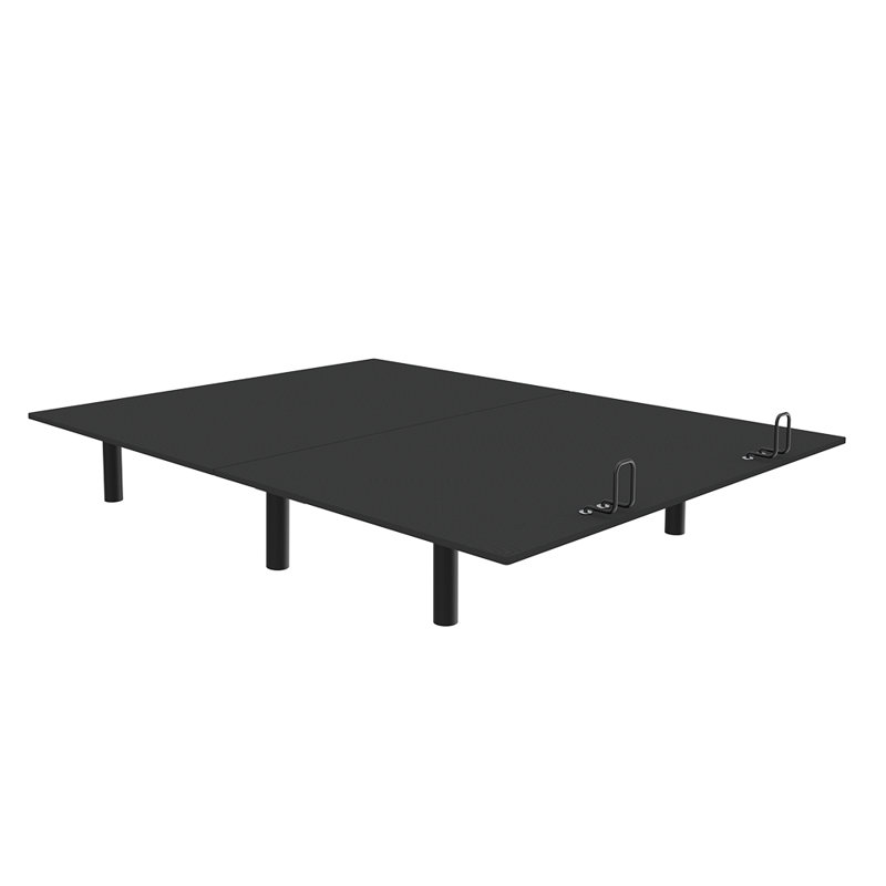 Adjustable Folding Bed Queen Size does not include mattress with remote control for remote control, Seidenberg, Queen