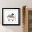 Farm Tub Sheep - Reproduction d'art sur papier encadrée-1061054515-1061054479
