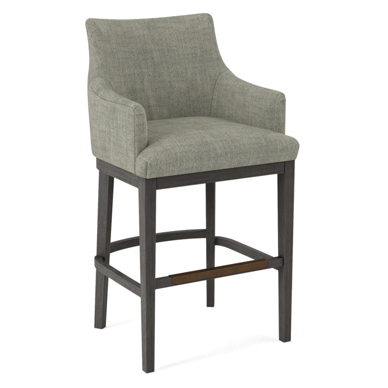 Upholstered Stool, 61606-88, Espresso