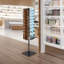 36 Pockets Metal Free Standing Magazine Rack