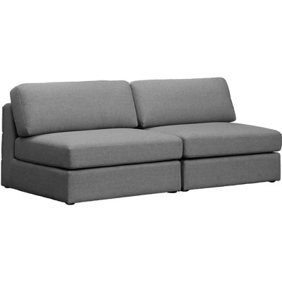 Itoro 76" Square Arm Modular Loveseat