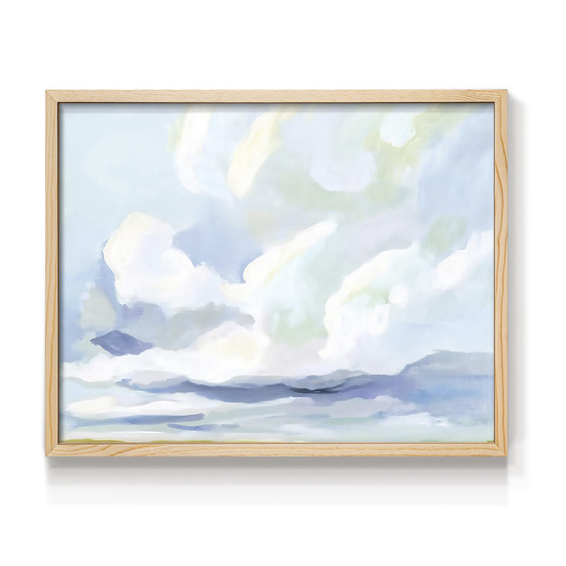Série paysage - LV III - Reproduction encadrée - Restickable, Naturel, 22" H x 28" W
