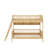Twin Size Bunk Bed With Shelves,Ladder Can Be Changed Left Or Right-378148248