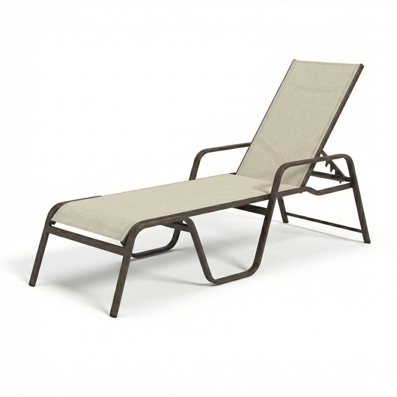 Chaise, Augustine Oyster II Sling/Greco