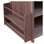 Chariot de barbecue extérieur en acier inoxydable avec abattant K&K-1586985009