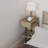14.96'' W Metal Nightstand